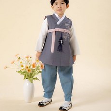 Agahanbok 男童款Bam Bola韓服套裝