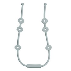 아이벨류 공갈젖꼭지 실리콘 멀티 스트랩 홀더 조개타입, 클라우드, 1개