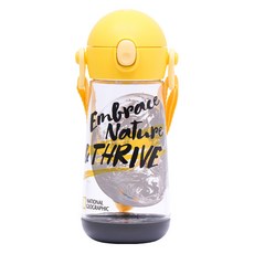 LiLFANT The Bottle 一鍵式肩背帶Tritan水壺, 國家地理, 1個, 470ml