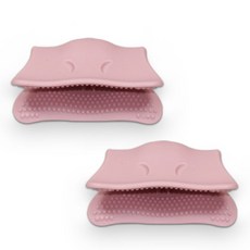 矽膠鍋耳夾, 寶寶粉, 2個