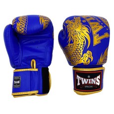 Twins Special Twins拳擊手套 FBGVL3-49, 1組, 金色+藍色