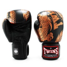 TWINS SPECIAL 拳擊手套 FBGVL3-49, 1套, 銅色 + 黑色
