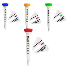 Volvik Aiming 高度可調控高爾夫球釘, 隨機出貨, 4個