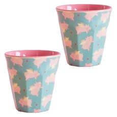 Rice 幼兒杯 小號, 豬, 2個