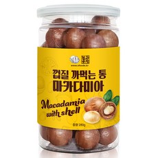 Nuts Factory 帶殼整顆夏威夷豆, 280g, 1罐
