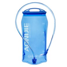 AONIJIE 柔軟儲水運動水袋 SD51, 藍色, 2L, 1個