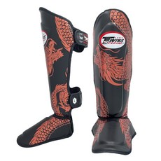 Twins 跆拳道護腿套裝 FSGL10-49, 1組, 銅色+黑色