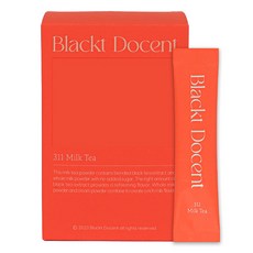 Blackt Docent奶茶粉隨身包, 1個, 20克, 20件