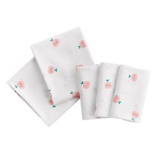 moms nature 竹纖維 竹製 嬰兒 新生兒 紗布尿布, 莫娜, 5個