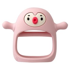LittleLife Smiley 防走失手腕型企鵝固齒器, 1個, 10 x 12 cm, 寶寶粉