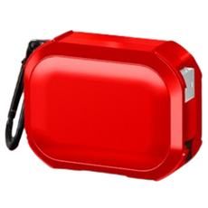 푸트로랩 3 in 1 간편 휴대 롤링 케이블 + 카라비너 세트, 110cm, 레드, 1세트