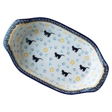 Ceramika Artystyczna 長方形焗烤盤 2153, 混合顏色, 1個