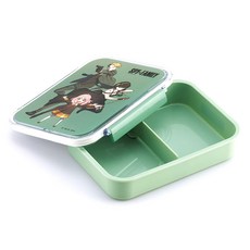 스케이터 PM5CA 1단 칸막이 도시락통 730ml, SPY 그린, 1개