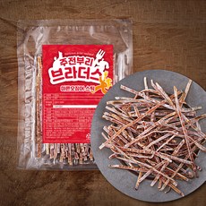 리프레쉬 주전부리 브라더스 마른오징어 스틱, 80g, 1개