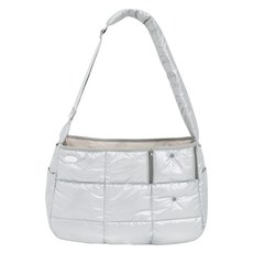 Laughing Charlie 簡易後背包 不含內襯墊, 銀