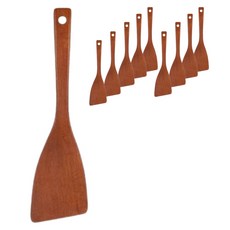 NICOTT 木製鍋鏟 L, 單一顏色, 10個