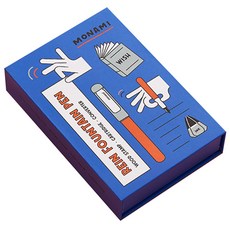 monAmi LINE 鋼筆許願組合, EF, 卡其色 + 橘色