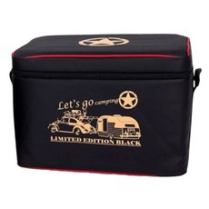 살반 스틸 쿨러 가방, 빈티지 블랙, 51L