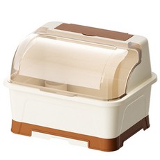 American Road Reckey 瀝水碗盤架 小型, 1層, 米色