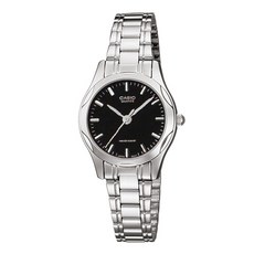 CASIO 卡西歐 女士金屬錶帶腕錶 LTP-1275D-1A