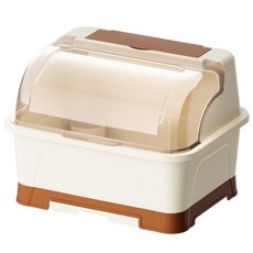 American Road Reckey 瀝水碗盤架 大型, 1層, 米色