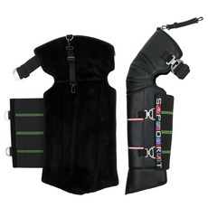 365Winter 機車防寒防風護膝 MC100, 1個, 黑色