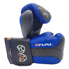 라이벌 인텔리쇼크 복싱글러브 RB10, 블랙 + 블루, 1개