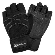 HealthLuv 高級健身手套 雙手組, 黑色
