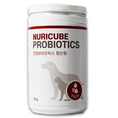 누리큐브 반려동물 프로바이오틱스 영양제, 항산화, 30g, 1개