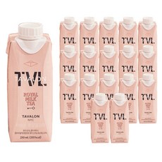 TAVALON 皇家奶茶, 250ml, 18個