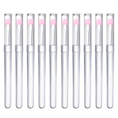 퍼니네일 실리콘 브러쉬 사선형 10p KN-B305, 1개, 핑크(KN-B3053)