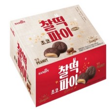巧克力年糕派 花生口味, 750g, 1盒