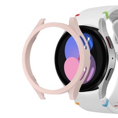 힐링쉴드 갤럭시 워치 초경량 슬림 하드 케이스 47mm GPC, 핑크(GPC-4), 1개