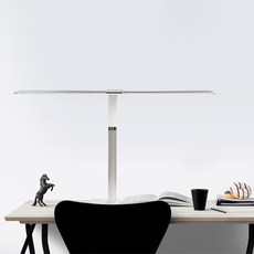 갤럭시아 윈비젼 스탠드 LED Desk Light BI-COLOR 30W 항균 99%살균 백색가시광선 색변환 밝기조절, 화이트