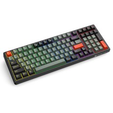 지데빌 98키 광축 방수 게이밍 기계식 유선 일반형 키보드, 다크 그레이, G818 ATLAS, 제조사축