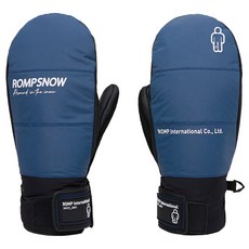 롬프 남녀공용 TF CLASSIC MITTEN 스키장갑, NAVY, 1개
