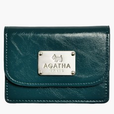 AGATHA 璦嘉莎 手風琴皮革卡夾 AGTB138-002