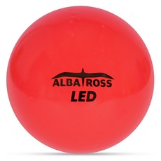 ALBATROSS LED公園高爾夫球 4層, 1個, 1入, 紅色