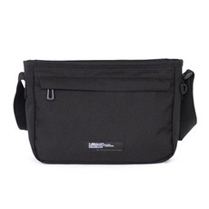 jeballot Veronica 斜背郵差包, 亮黑色