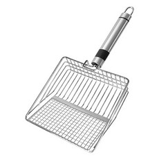 Lanboer 貓用寬版鋼製貓砂鏟, B款