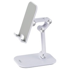니트니 접이식 각도조절 스마트폰 / 태블릿 4단 멀티앵글 거치대 MULTI ANGLE, 화이트(MULTI ANGLE_WH), 1개