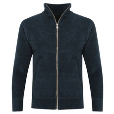 FERRA US 男士刷毛內裡全拉鍊高爾夫針織開襟衫 COW3LU6060