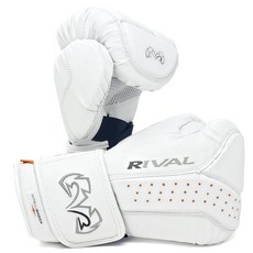 RIVAL Intelli-Shock 拳擊手套 雙手組 RB10, 白色, 1套