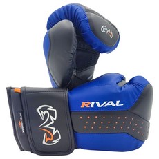 라이벌 인텔리쇼크 복싱글러브 양손세트 RB10, 블랙 + 블루, 1세트