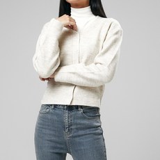 미쏘 여성용 에센셜 브이넥 가디건