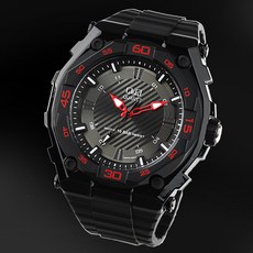 Q&Q MAN BLACK 戶外 100M 防水運動手錶