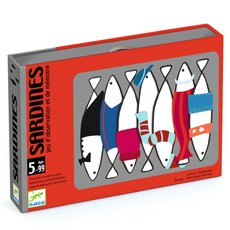 Asmodee 魚兒朋友們 SARDINES 桌遊, 混色, 1個