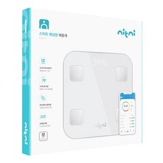 니트니 스마트 체성분 인바디 디지털 체중계, SLIM-D, 혼합색상
