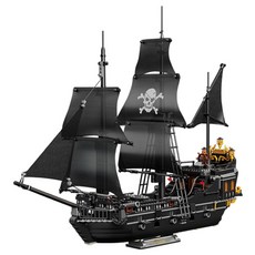 ZHEGAO 哲高 迷你積木 黑暗海盜船, 混合色