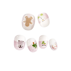 Gelato factory Solar Gel 美甲貼 26p 組, 1個, 雪世界